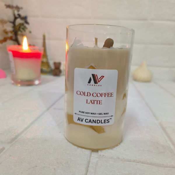 Cold Coffe Latte Candle