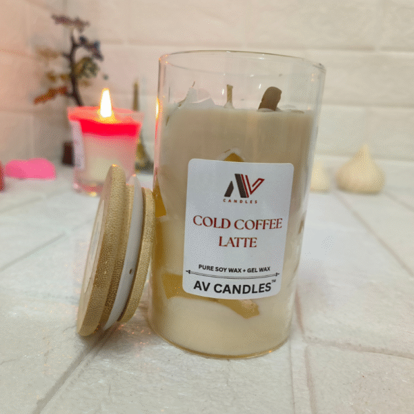 Cold Coffe Latte Candle