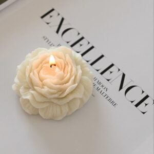 Best Gift Peony Flower Candle