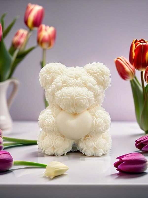 Scentious Love Teddy Bear Candle