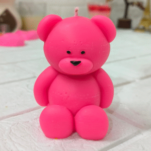 3D Teddy Bear Candle