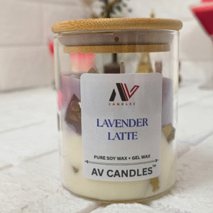 Lavender latte Candle 220ml