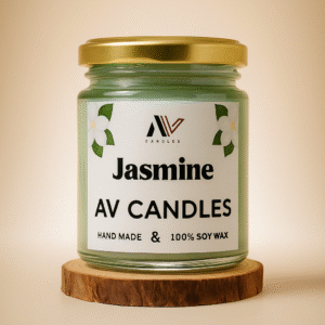 Candle Jar Candle with Jasmine - 150gm