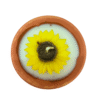 Diya With Sunflower Candle