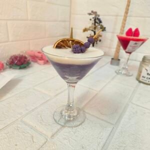Luxury Blueberry Martini Scented Candle