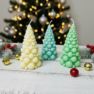 Christmas Bubble Tree Candle