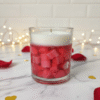 Heart In Glass Jar Candle