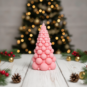 Christmas Bubble Tree Candle