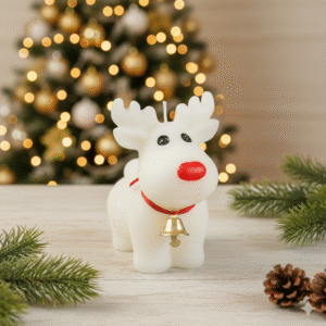 Christmas Reindeer Candle