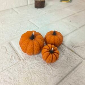Pumpkin Decorative Candle