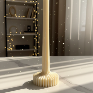 Tall Geometric Candle