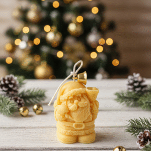 Christmas Santa Candle