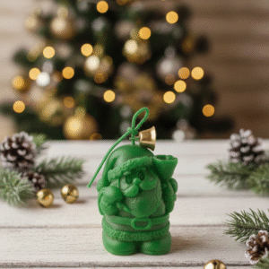 Christmas Santa Candle